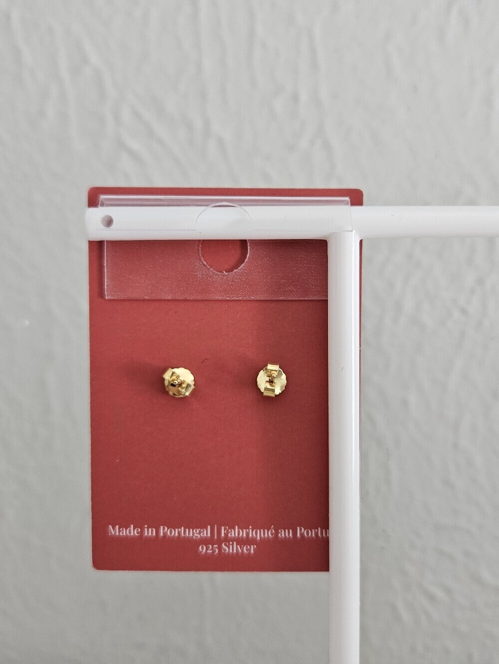 NWT Ráizes Portuguese Jewellery Dainty Floral Wreath Earrings With Teardrop - Picture 8 of 8